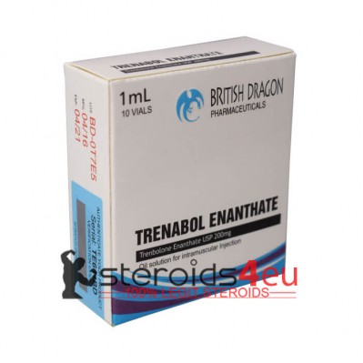 TRENABOL ENANTHATE 200mg 1amp x10 BRITISH DRAGON