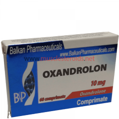 OXANDROLON 60tab 10mg/tab (Balkan Pharmaceuticals)