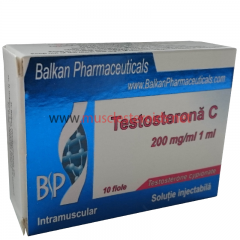 TESTOSTERONA C 10amp 200mg/amp (Balkan Pharmaceuticals)