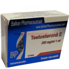 TESTOSTERONA E 10amp 250mg/amp (Balkan Pharmaceuticals)