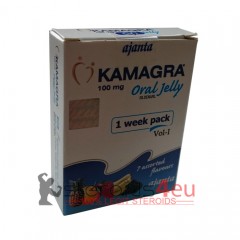 KAMAGRA ORAL JELLY 100mg x7 flavors AJANTA