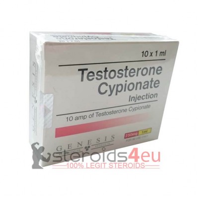 TESTOSTERONE CYPIONATE 250mg 1amp x10amp GENESIS
