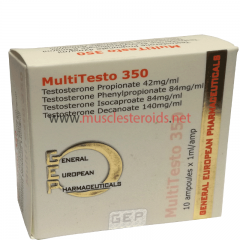 MULTITESTO 10amp 350mg/amp (GEP Pharmaceuticals)