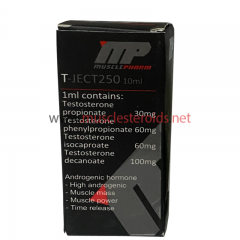 T-JECT 250 10ml 250mg/ml (Muscle Pharm)