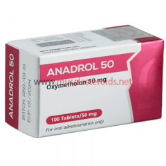 ANADROL 50 100tab 50mg/tab (Omega Meds)