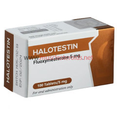 HALOTESTIN 100tab 5mg/tab (Omega Meds)