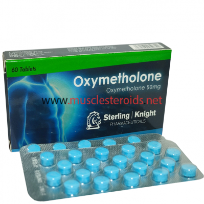 Oxymetholone 60tab 50mg/tab (Sterling Knight)