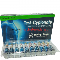 Test-Cypionate 10amp 200mg/amp (Sterling Knight)