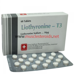 Liothyronine-T3 60tab 50mcg/tab (Swiss Healthcare Pharmaceuticals)