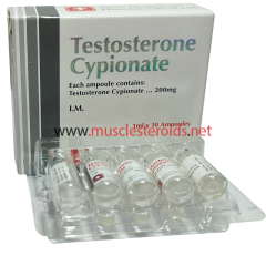 Testosterone Cypionate 10amp 200mg/ml (Swiss Healthcare Pharmaceuticals)
