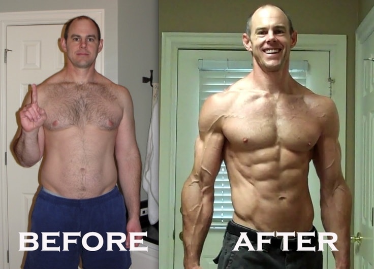 before and after taking clenbuterol 40mcg