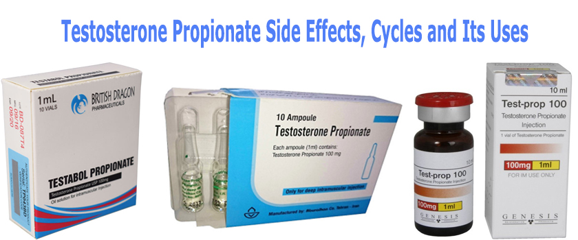 testosterone propionate side effects cycles and its uses